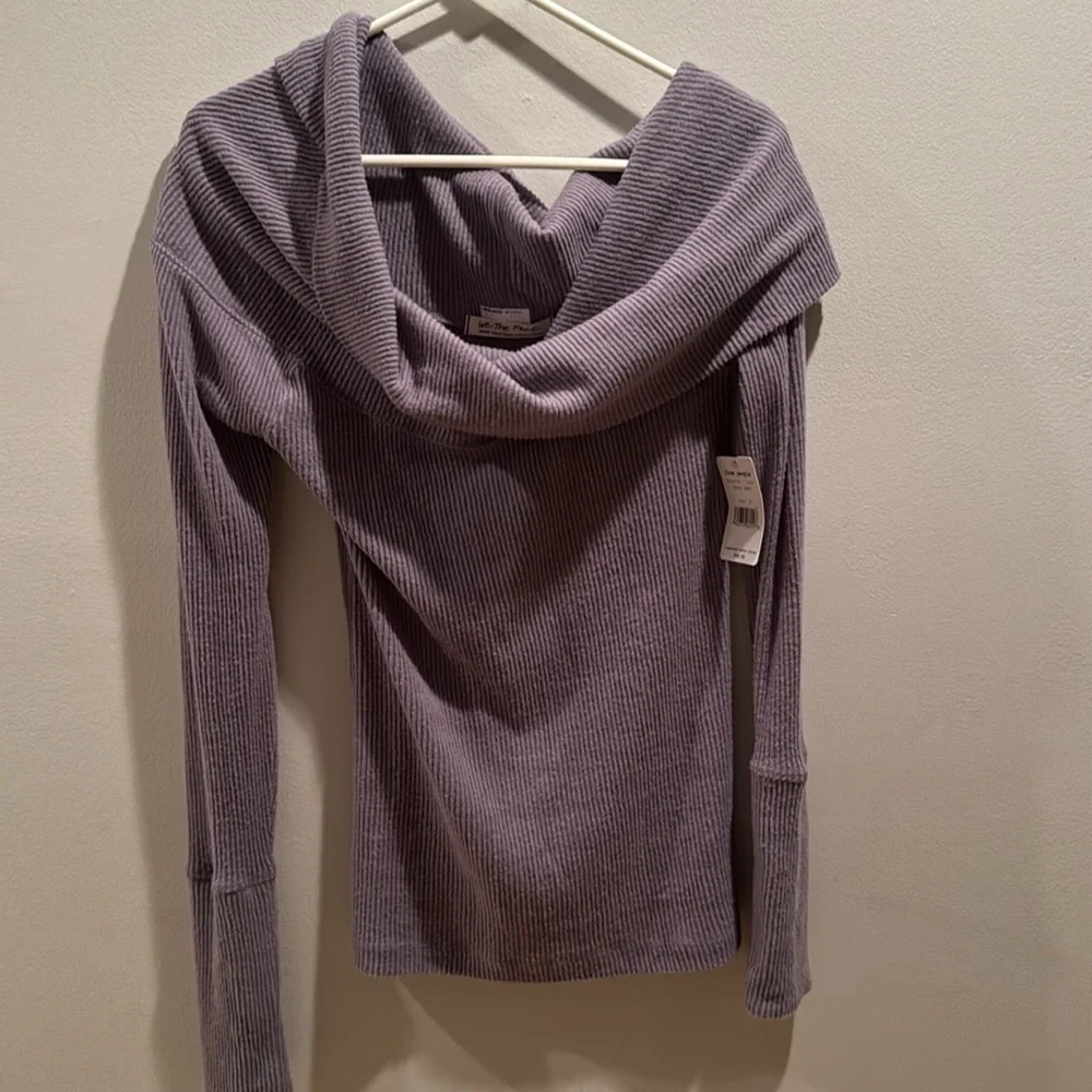 NWT We the Free Snowbunny Pirple Smoke Top Medium - Picture 2 of 6